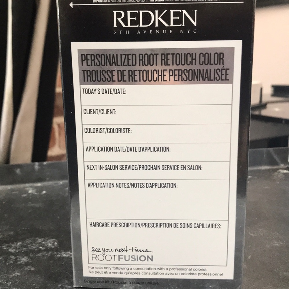 Redken personalized root retouch color .01 5-6